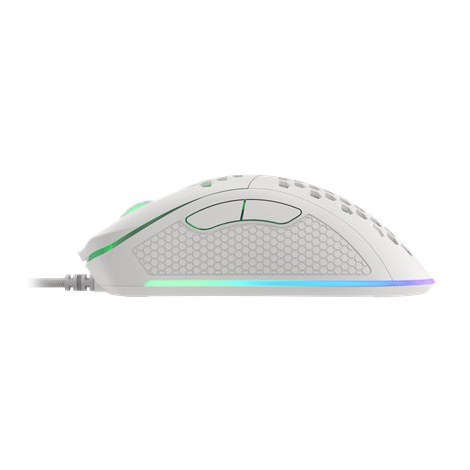 Genesis | Gaming Mouse | Wired | Krypton 555 | Optical | Gaming Mouse | USB 2.0 | White | Yes - 6
